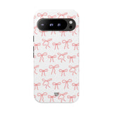 RED RIBBON CHARM | Tough Phone Case