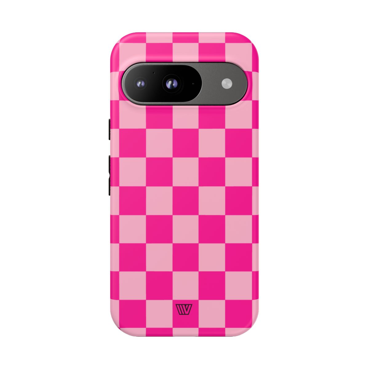 HOT PINK CHECKERBOARD | Tough Phone Case