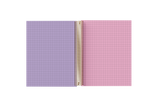 Graph Paper Holographic Notebook by BERTEAU & Co.