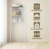 3-Tier Bathroom Rack Over-the-Toilet Storage Rack with 3 Shelves