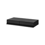 Countertop Drawer with Pull-Out Shelf - Wide - Steel