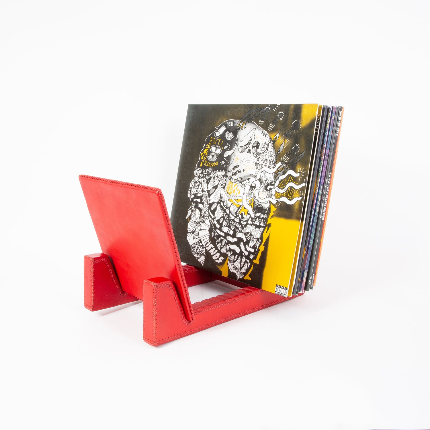 Disco | Leather Record Stand