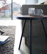 Side Table (20" H)  - Steel + Wood