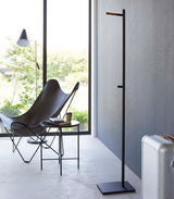 Coat Rack (63.98" H)  - Steel + Wood