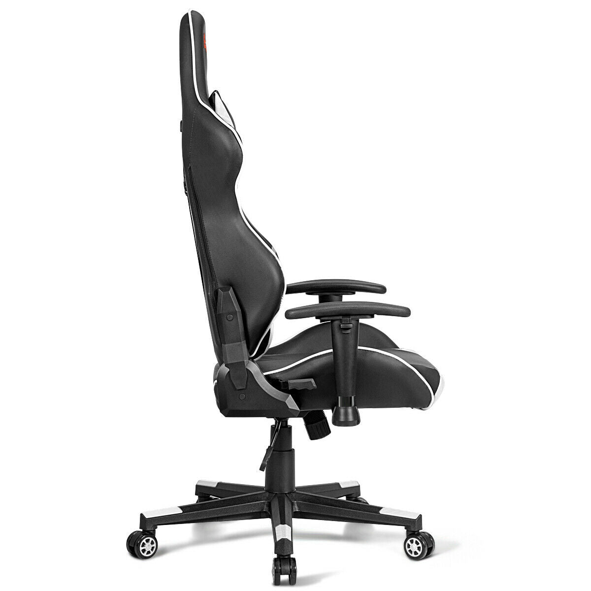 Lumbar Support  Massage Gaming Reclining Racing Chair