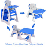 3 in 1 Infant Table and Chair Set Baby High Chair
