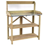 Garden Wooden Plant Bench Work Station