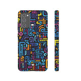 NEON GLYPHS | Tough Phone Case