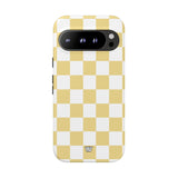 BANANA YELLOW CHECKERBOARD | Tough Phone Case