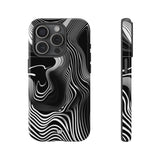ABSTRACT ZEBRA STRIPES | Tough Phone Case