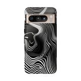 ABSTRACT ZEBRA STRIPES | Tough Phone Case