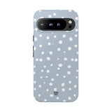 BLUE HAZE DOTS | Tough Phone Case