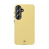MUTED YELLOW SOLID | Tough Phone Case