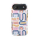 MEMPHIS BOLD LINES | Tough Phone Case