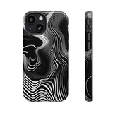 ABSTRACT ZEBRA STRIPES | Tough Phone Case
