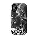 ABSTRACT ZEBRA STRIPES | Tough Phone Case