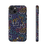 ZIGZAG NIGHT | Tough Phone Case