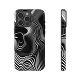 ABSTRACT ZEBRA STRIPES | Tough Phone Case