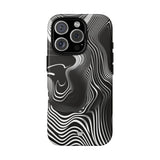ABSTRACT ZEBRA STRIPES | Tough Phone Case