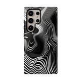 ABSTRACT ZEBRA STRIPES | Tough Phone Case