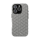 TWISTED GRID | Tough Phone Case