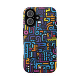 NEON GLYPHS | Tough Phone Case
