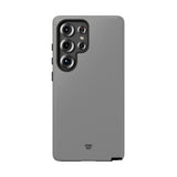 SOLID GRAY | Tough Phone Case