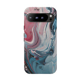 BLUE PASTEL SWIRL | Tough Phone Case