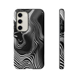 ABSTRACT ZEBRA STRIPES | Tough Phone Case