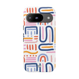 MEMPHIS BOLD LINES | Tough Phone Case
