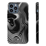 ABSTRACT ZEBRA STRIPES | Tough Phone Case