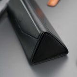 Triangle Leather Glasses Case – Vintage Eyewear Holder