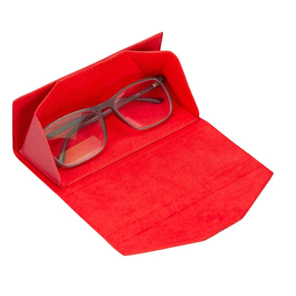 Triangle Leather Cases for Eyeglass or Sunglasses
