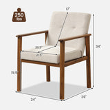 Modern Living Room Set: Loveseat  Armchair  Side Table & Coffee Table