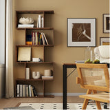 All-in-One Home Office Furniture Bundle â Ergonomic Chair  Spacious Desk  Multi-Drawer Cart  Bookshelf & Accent Chairs