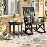 HIPS Adirondack Side Table with Weather-Resistant and Waterproof Top