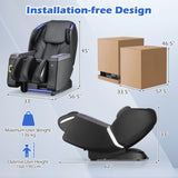 Zero Gravity SL Track Shared Commercial Vending Massage Chair with Nayax Payment System-Black