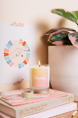 Candle Rocks Glass - Astrology