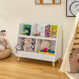5-Cube Kids Bookshelf and Toy Organizer with Anti-Tipping Kits