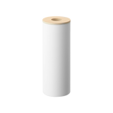 Round Tissue Case - Steel + Wood