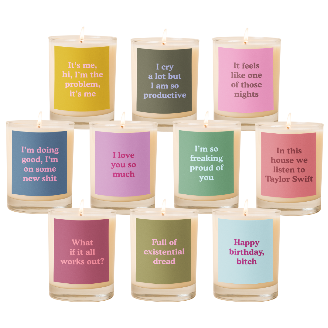 Candle Rocks Glass - Yippie