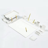 MOOG Classic Desk Organizer - Gray - 12 PCS
