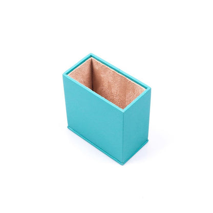 MOOG Leather Desk Set - Double Document Tray- Turquoise - 10 PCS